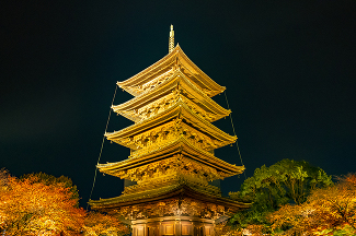 京都東寺五重塔